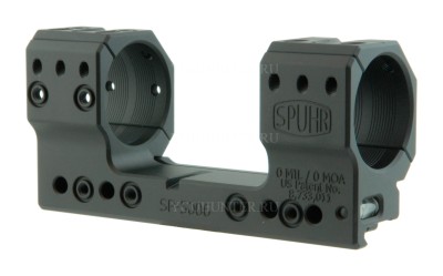 Кронштейн SPUHR кольца 35мм на Picatinny H34мм (SP-5006)