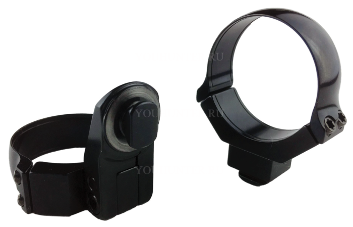 Кольца (переднее и заднее) под поворотные основания Rusan на Sauer 202 40мм H19 049-0034-40-19