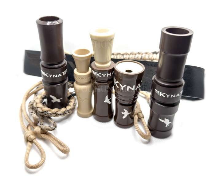 Набор манков КЫНАТ на Уток и Гусей (Кряква/Чирок/Свиязь/Гуменник/Белолбый + подвес) Якутия