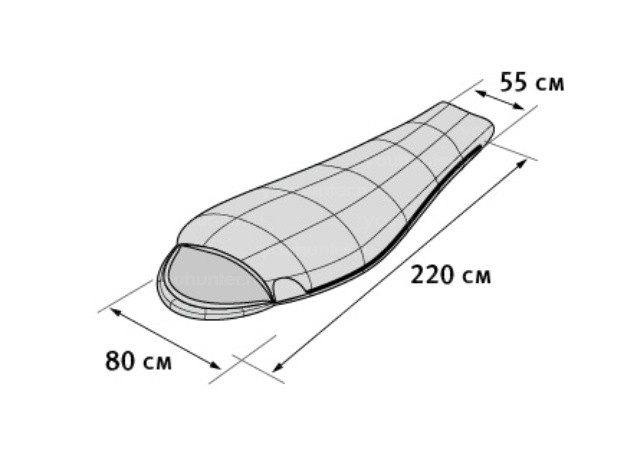 Тактический спальный мешок TENGU MARK 28SB
