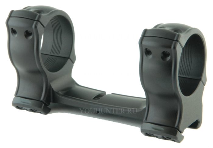 Кронштейн SPUHR D34мм для установки на Picatinny, H34мм, Aesthetic без наклона (SCP-4006A) (охотничья серия)