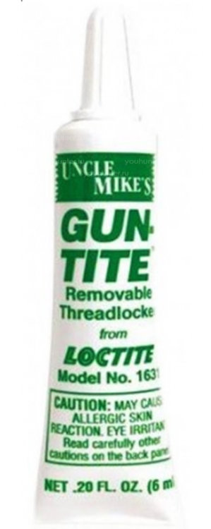 Фиксатор резьбы Uncle Mike's Gun-Tite клей для резьбовых соединений 6 мл