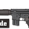 Оружейная краска DuraCoat BLACK (стандарт 120гр)