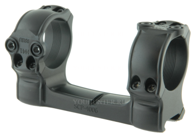 Кронштейн SPUHR D34мм для установки на Picatinny, H34мм, Interface без наклона (SCP-4006D) с выносом (охотничья серия)
