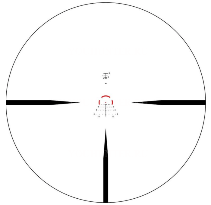 Оптический прицел Vortex Strike Eagle 1-6x24 AR-BDC3 (MOA) (SE-1624-2)