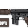Оружейная краска DuraCoat BROWNS (стандарт 120гр)