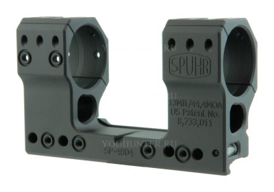 Кронштейн SPUHR кольца 34мм на Picatinny H48мм наклон 13MIL/44.4MOA (SP-4804)