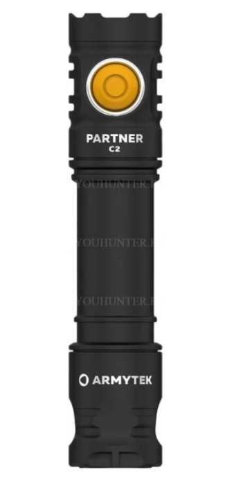 Armytek Partner C2 Magnet USB / Теплый / 1020 лм / 7°:68° / 1x18650 (в комплекте)
