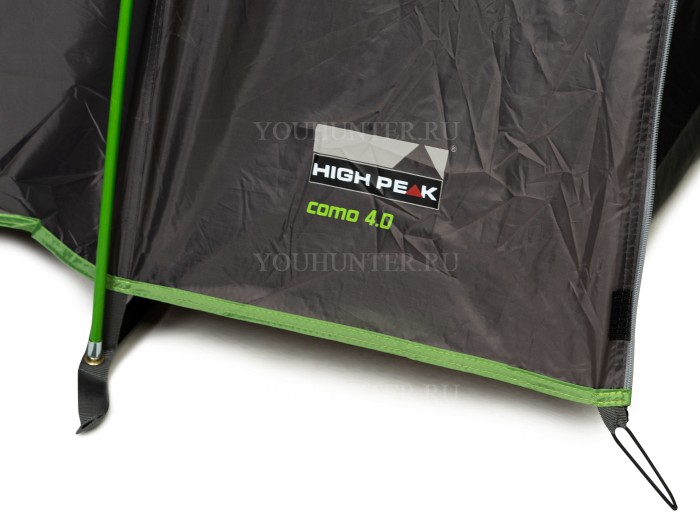 HIGH PEAK Палатка Como 4 Como 4 lightgrey-darkgrey-green
