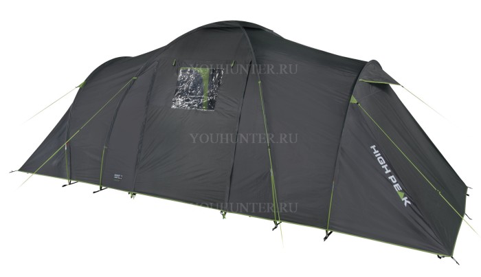 HIGH PEAK Палатка Como 4 Como 4 lightgrey-darkgrey-green