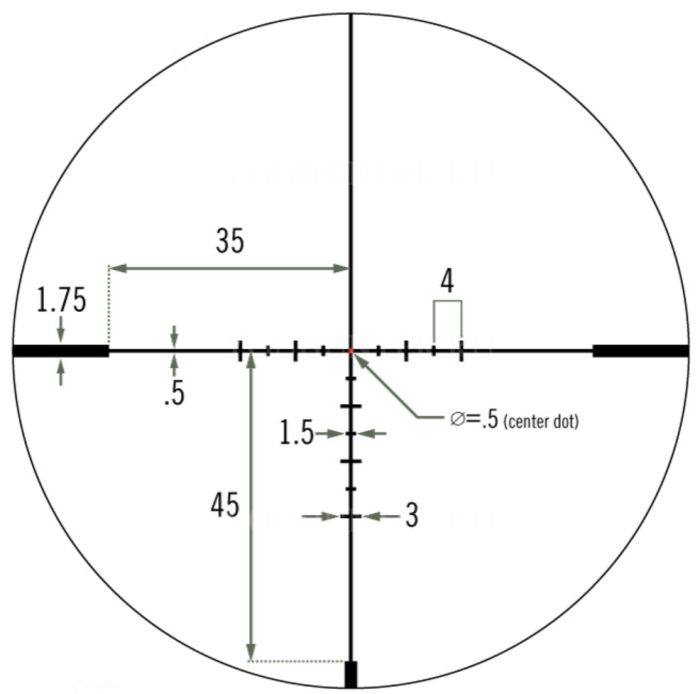 Оптический прицел Vortex Viper PST Gen II 1-6x24 VMR-2 (MOA) (PST-1605)