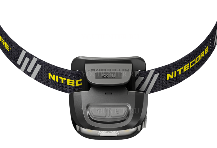 Фонарь налобный Nitecore NU35 460 люмен дальность 48м
