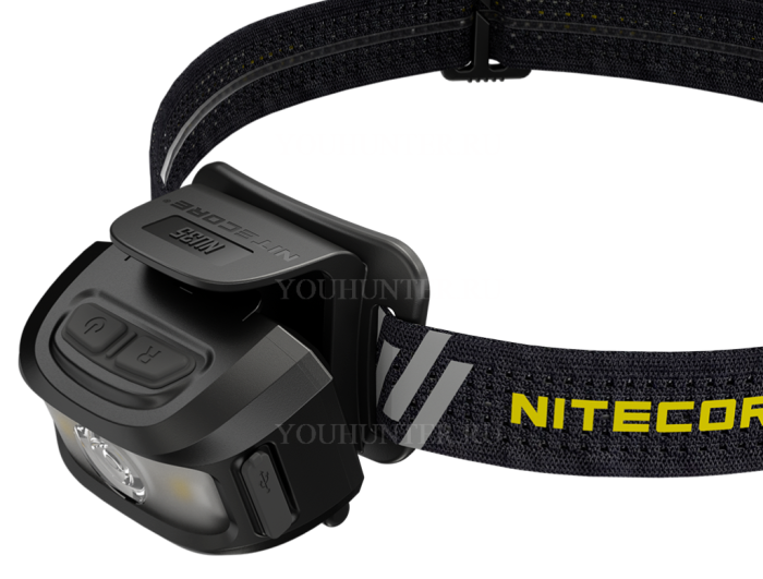 Фонарь налобный Nitecore NU35 460 люмен дальность 48м