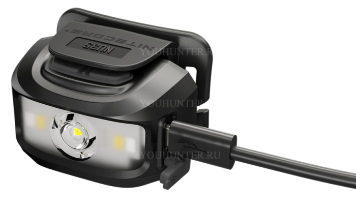 Фонарь налобный Nitecore NU35 460 люмен дальность 48м