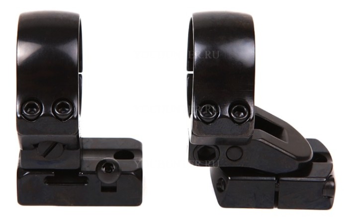 Быстросъёмные кольца Apel 30мм на Anschutz низкие (300-05026)