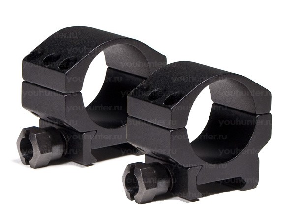 Кольца Vortex Tactical 30mm (низкие) матовые 6 винтов (TRL)
