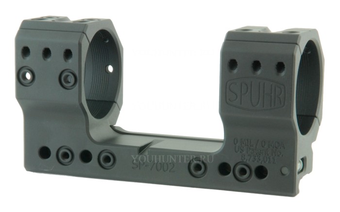 Кронштейн SPUHR кольца 40мм на Picatinny H38мм без наклона (SP-7002)
